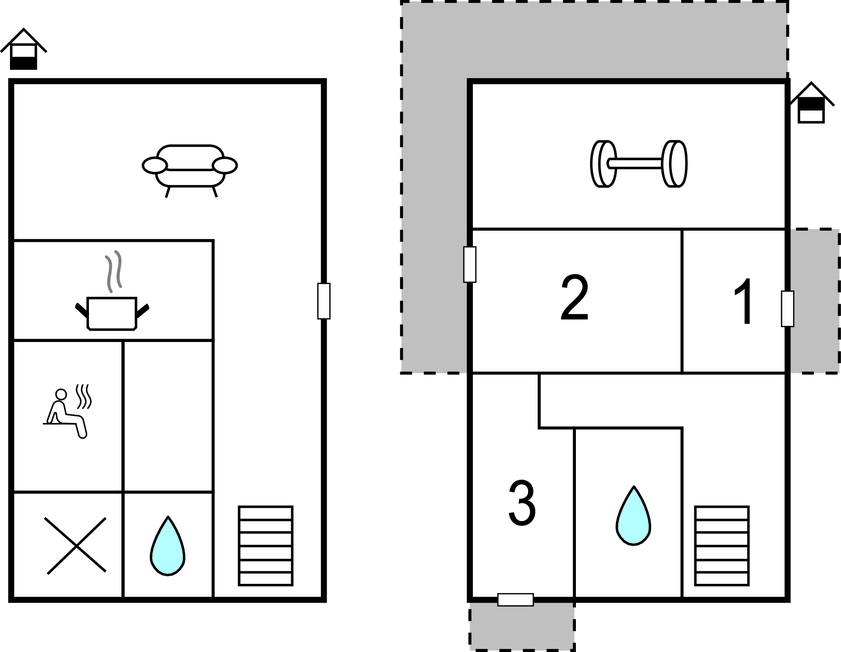 Ferienhaus - Belluno , Italien - IDD303 