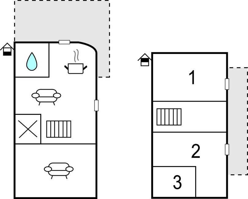 Feriehuse - Feltre , Italien - IDD305 