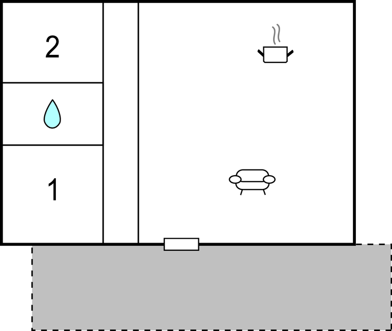 Semesterlägenhet - San Marco di Castellabate , Italien - IKC564 