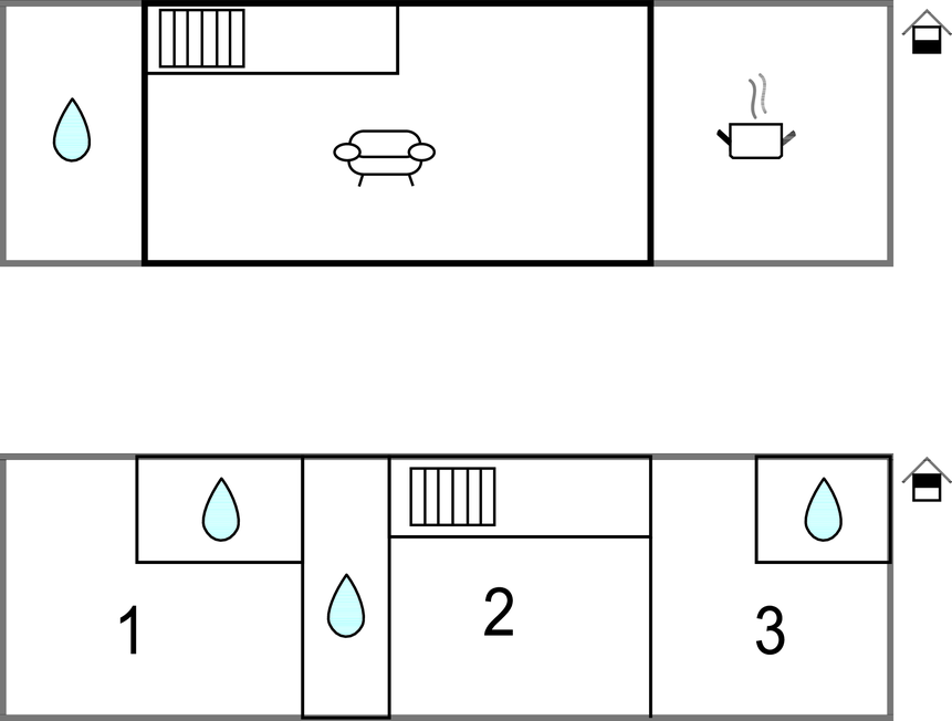 Ferienhaus - Perdifumo , Italien - IKC005 