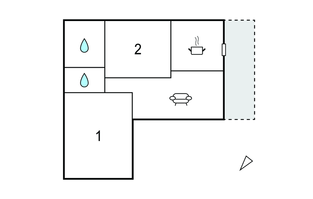
Holiday rental - Ascea , Italy - IKC069 