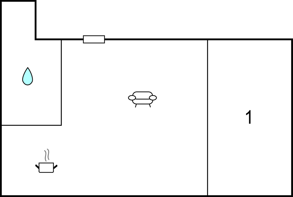 Lejlighed - Genova , Italien - ILG028 