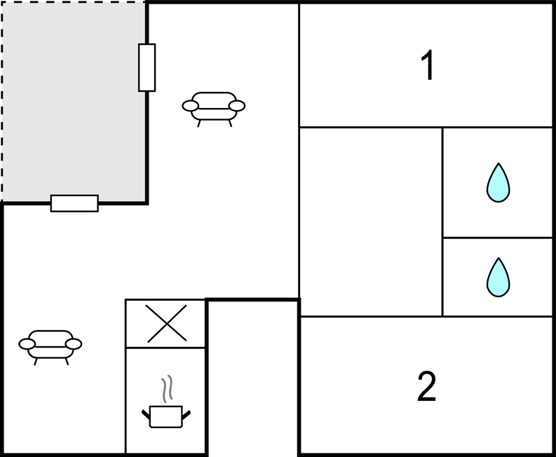 Ferienwohnung - Rapallo , Italien - ILL398 