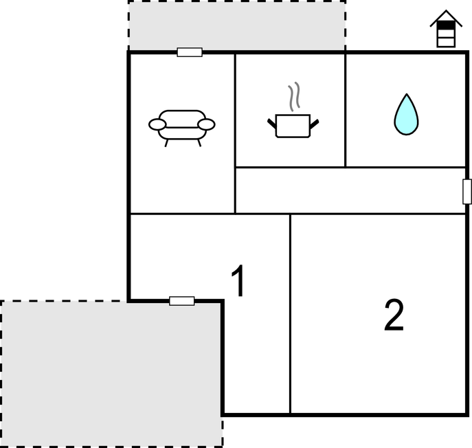 Ferienwohnung Le Rocche 1