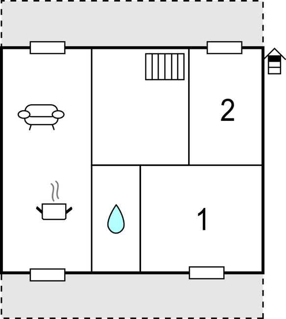 Ferienwohnung - Capranica , Italien - IRU182 