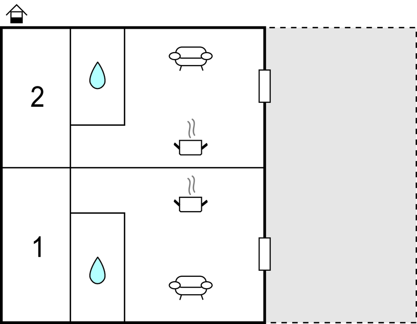 Feriehus - Ischia di Castro , Italia - IRU214 