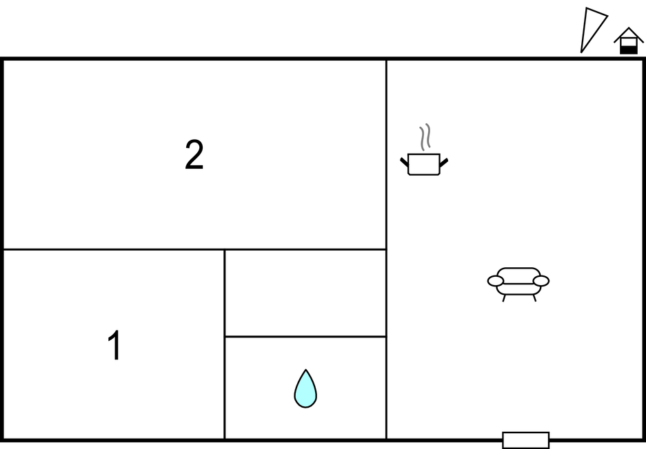 Feriehuse - Fabrica di Roma , Italien - IRU344 