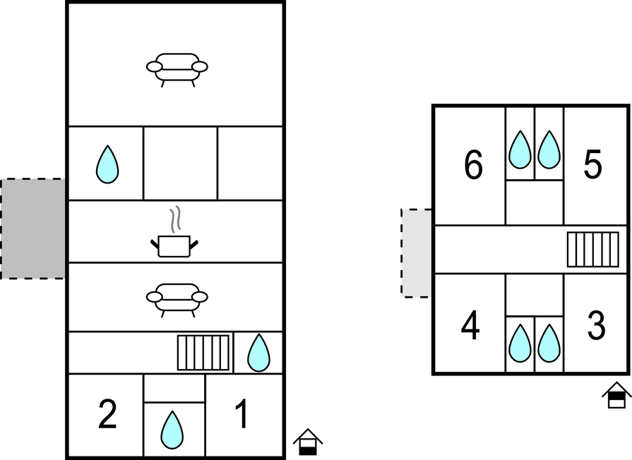 Semesterhus - Tuscania , Italien - IRU351 
