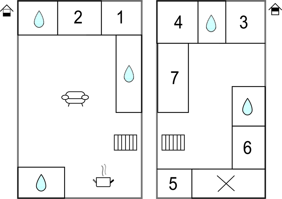 Semesterhus - Bagnoregio , Italien - IRU009 