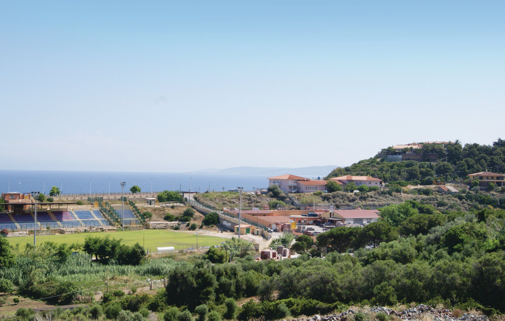 Von dieser neu gebauten Ferienwohnung hat man Ausblick auf das bekannte Schloss von Castelsardo und auf den Golf von La Vignaccia. Die Altstadt von Castelsardo mit ihren typischen Gassen, ihrer Kathed..