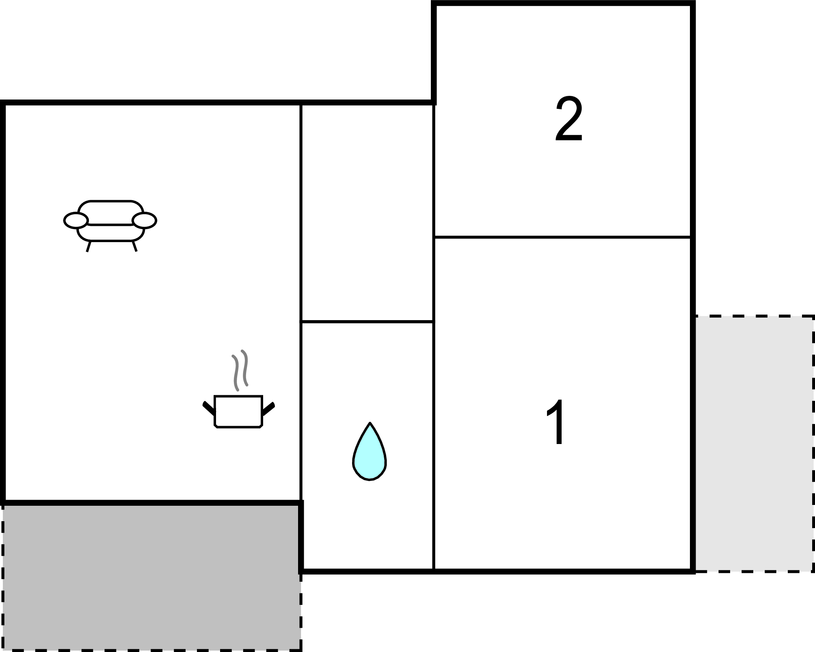 Ferienwohnung - Trappeto , Italien - ISP238 