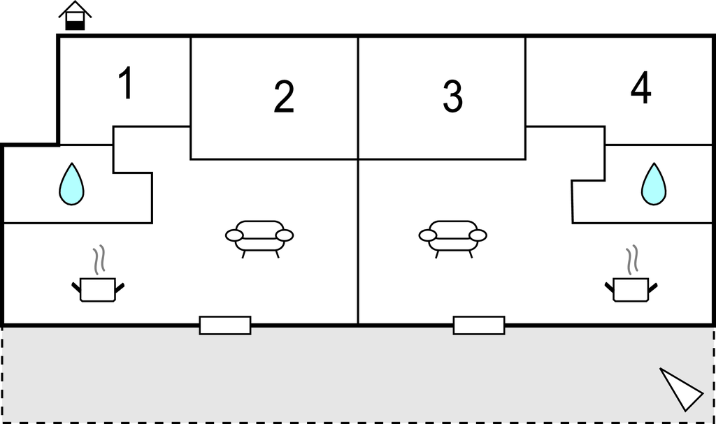 Feriehuse - Gaggi , Italien - ISP172 