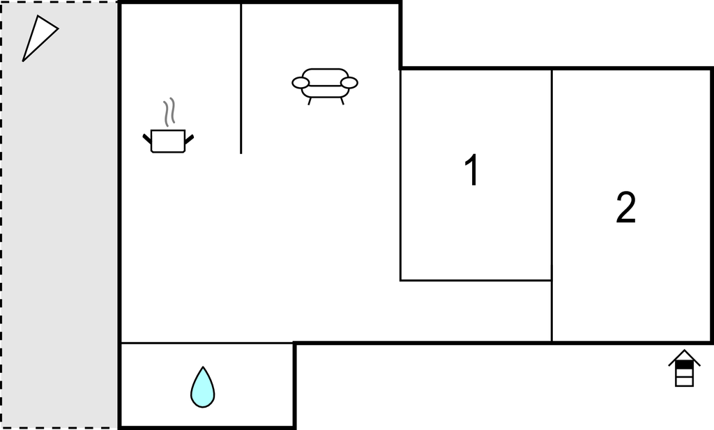 Ferienwohnung - Trappeto , Italien - ISP350 