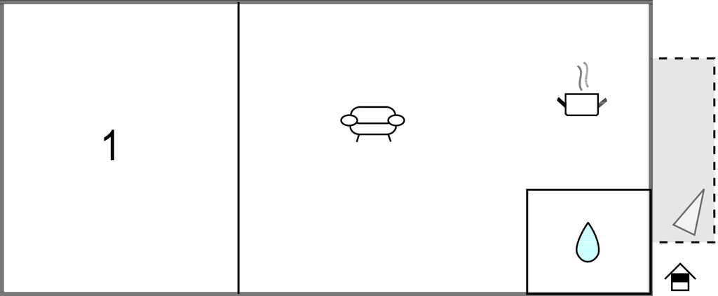 Ferienwohnung - Trappeto , Italien - ISP374 