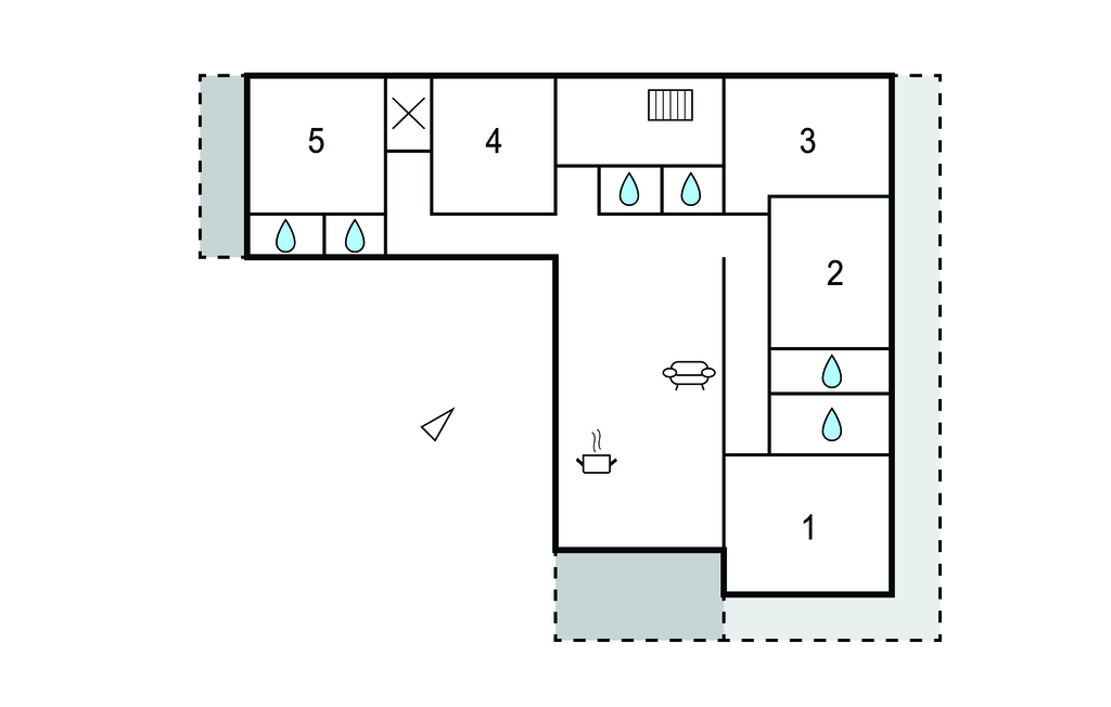 Ferienwohnung - Trappeto , Italien - ISP459 
