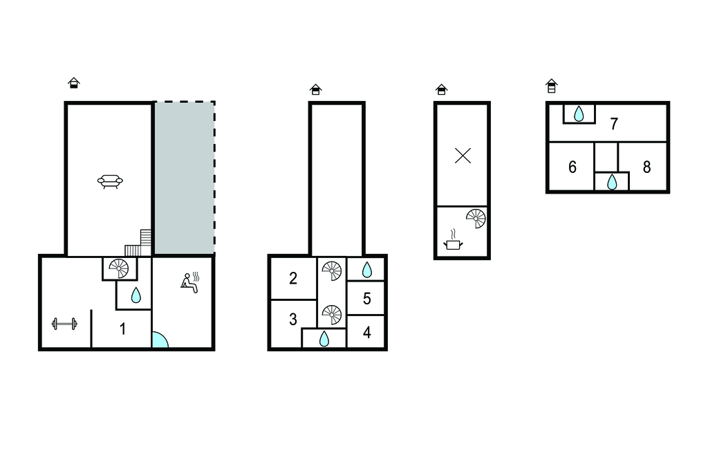 Ferienhaus - Belmonte Mezzagno , Italien - ISP312 