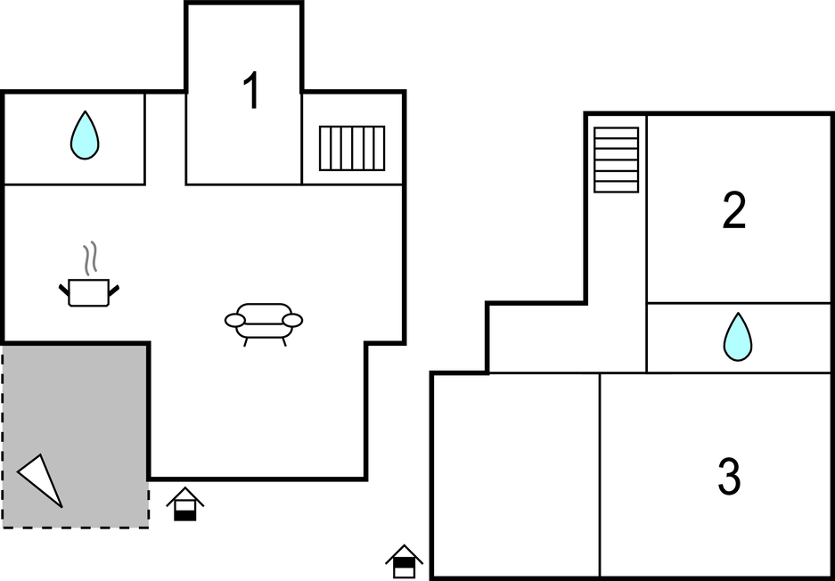 Feriehuse - Trappeto , Italien - ISP006 