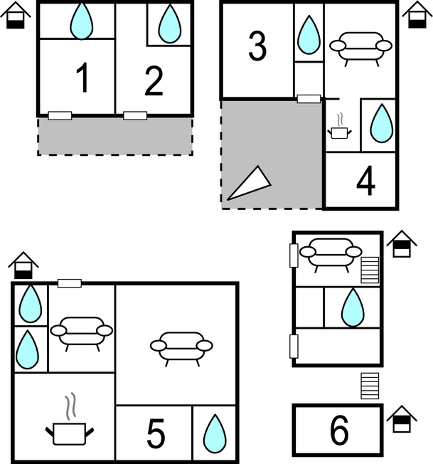 Ferienhaus - Palazzolo Acreide , Italien - ISR210 