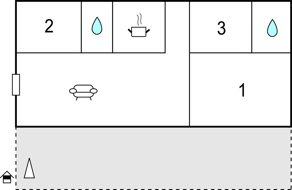 Feriehuse - Pozzallo , Italien - ISR495 
