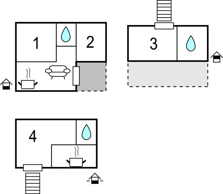 Feriehuse - Marina di Modica , Italien - ISR347 