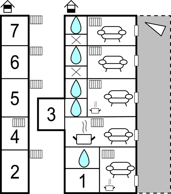 Ferienhaus - Chiaramonte Gulfi , Italien - ISR209 