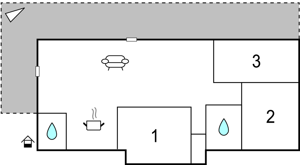 Feriehus - Piana Grande , Italia - ISS070 