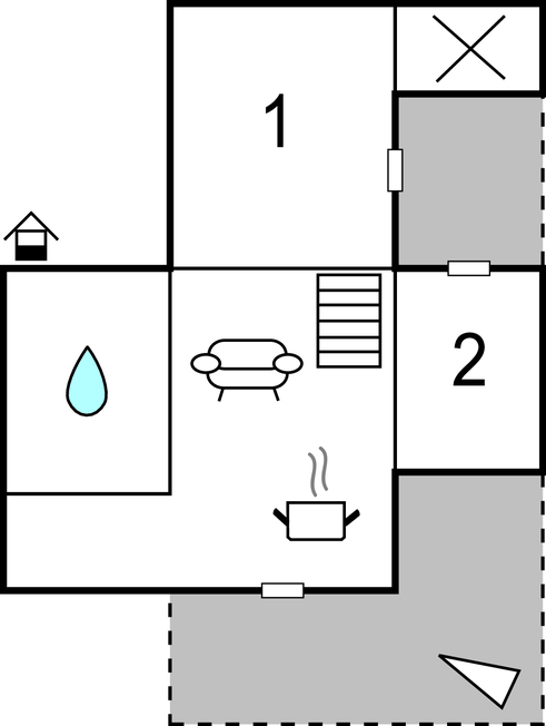 Ferienwohnung - Castel Focognano , Italien - ITA034 