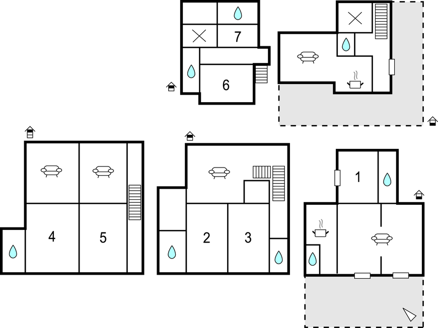 Feriehus - Castiglion Fiorentino , Italia - ITA273 