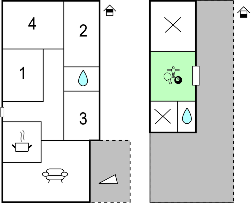 Feriehus - Cortona , Italia - ITA365 