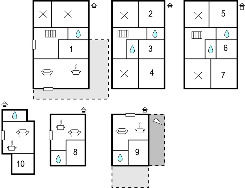 Ferienhaus - Arezzo , Italien - ITA088 