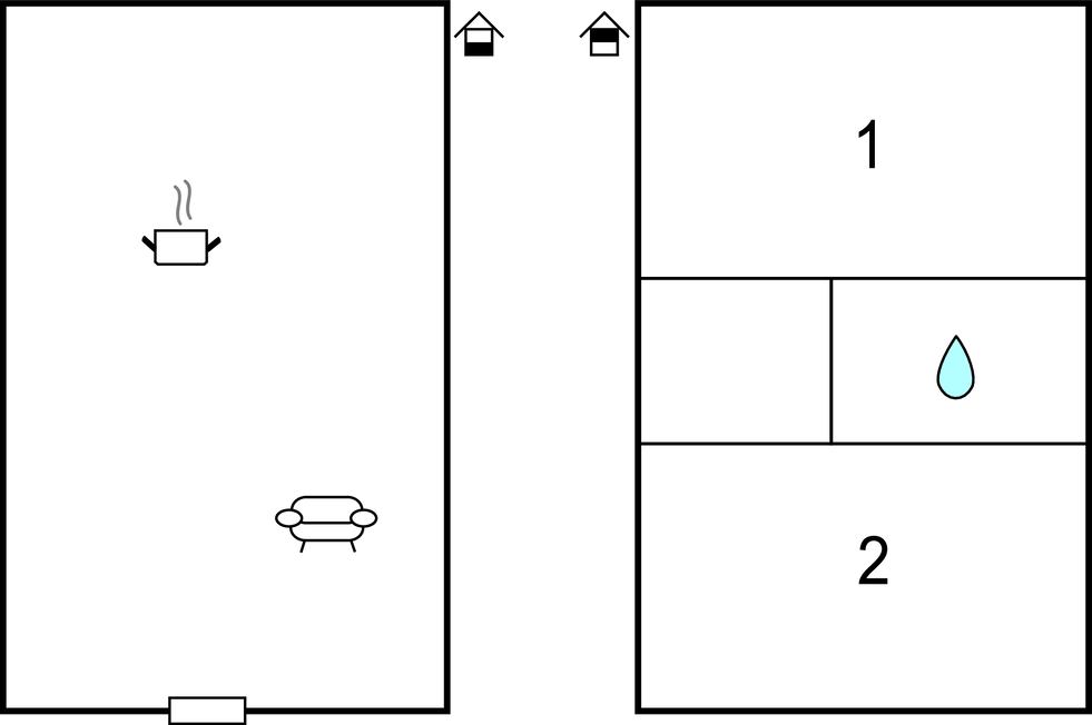 Ferieleilighet - Cortona , Italia - ITA321 