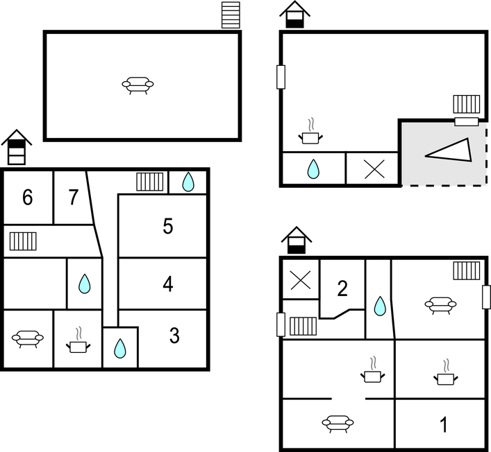 Ferienhaus - Barberino val d'Elsa , Italien - ITC348 