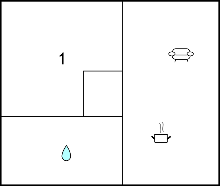 Ferienhaus Pluto 1