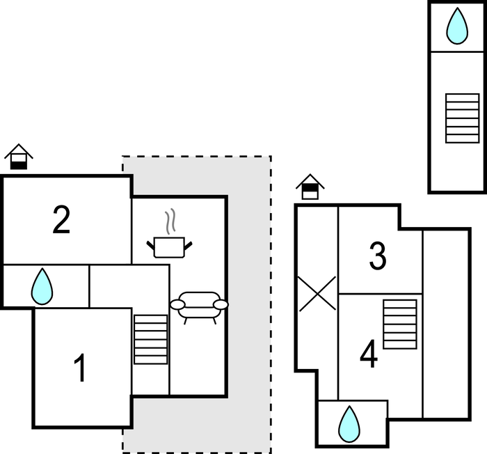 Ferienhaus - Corsanico-Bargecchia , Italien - ITD016 