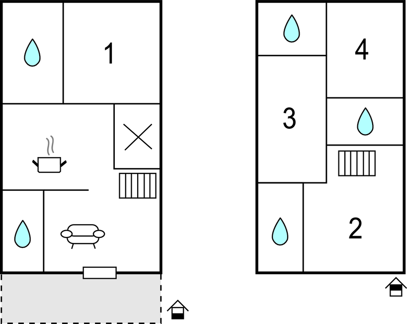 Ferienhaus - Dicomano , Italien - ITF748 