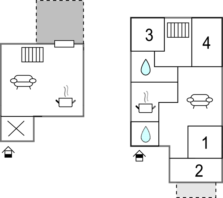 Ferienhaus - Massa Marittima , Italien - ITG432 