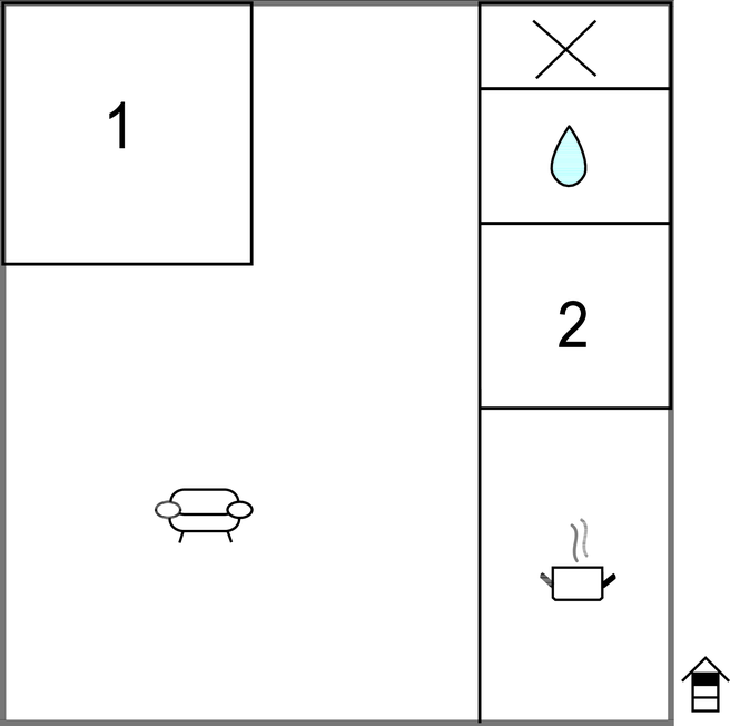 Ferienwohnung - Montenero d'Orcia , Italien - ITG001