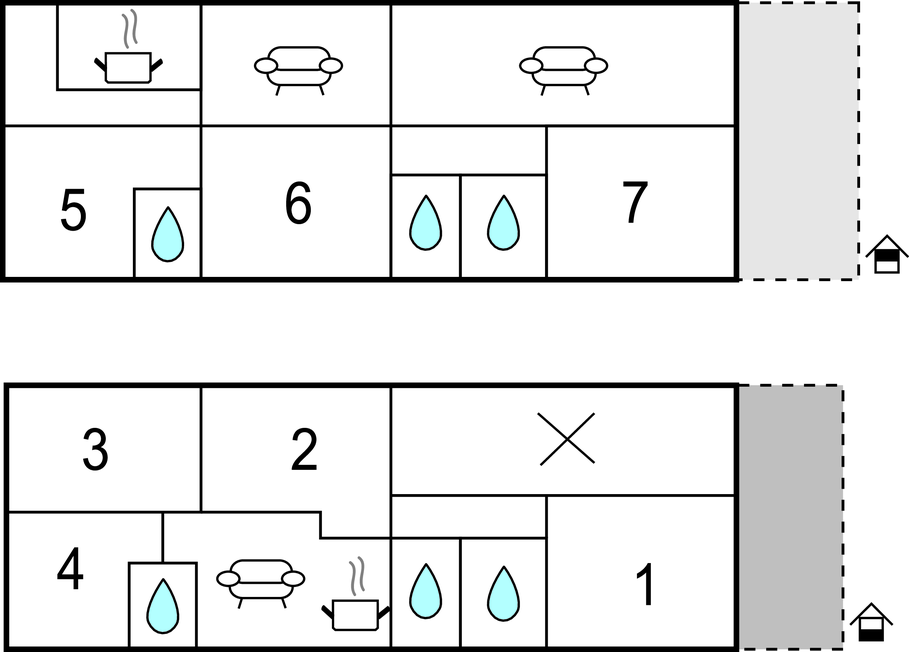 Ferienhaus - Sassetta , Italien - ITK537 