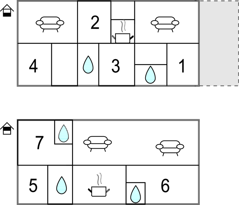 Feriehuse - Sassetta , Italien - ITK255 
