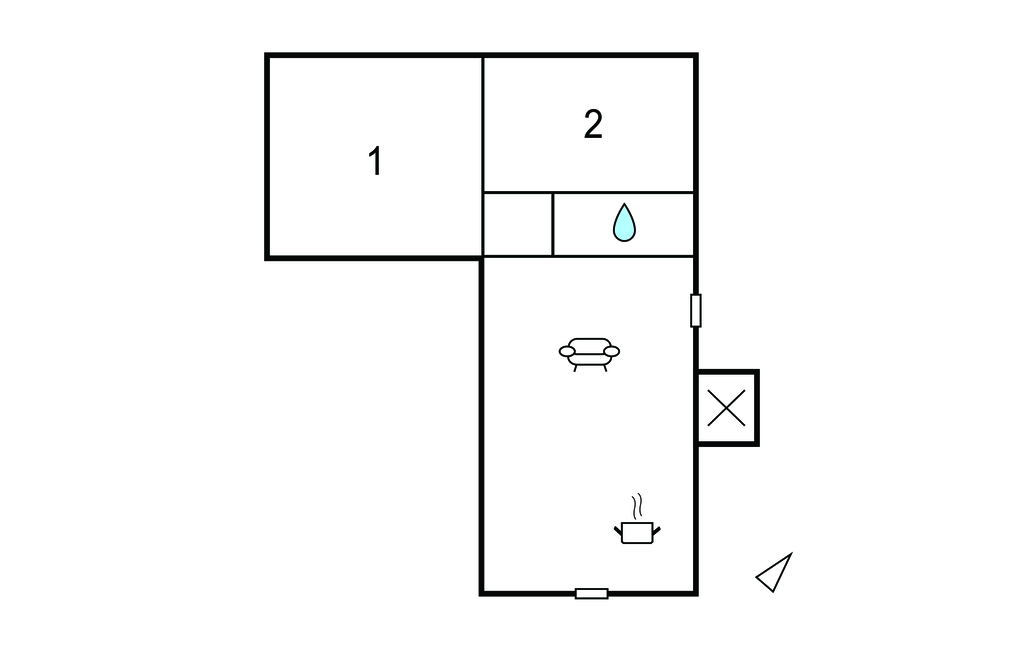 Ferienwohnung - Cecina , Italien - ITK008 