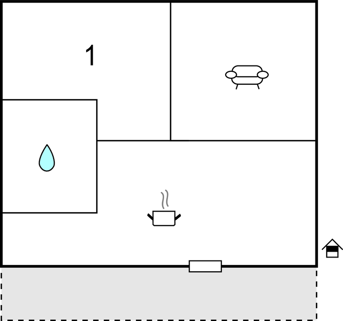 Ferienwohnung - Casoli di Bagni di Lucca , Italien - ITL107 