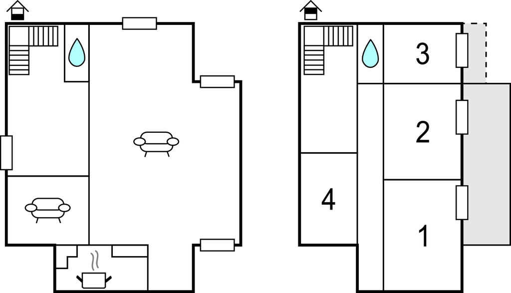 Ferienhaus - Porto Santo Stefano , Italien - ITM268 