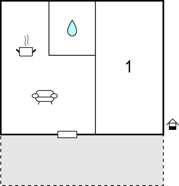 公寓 Monterufoli 3V