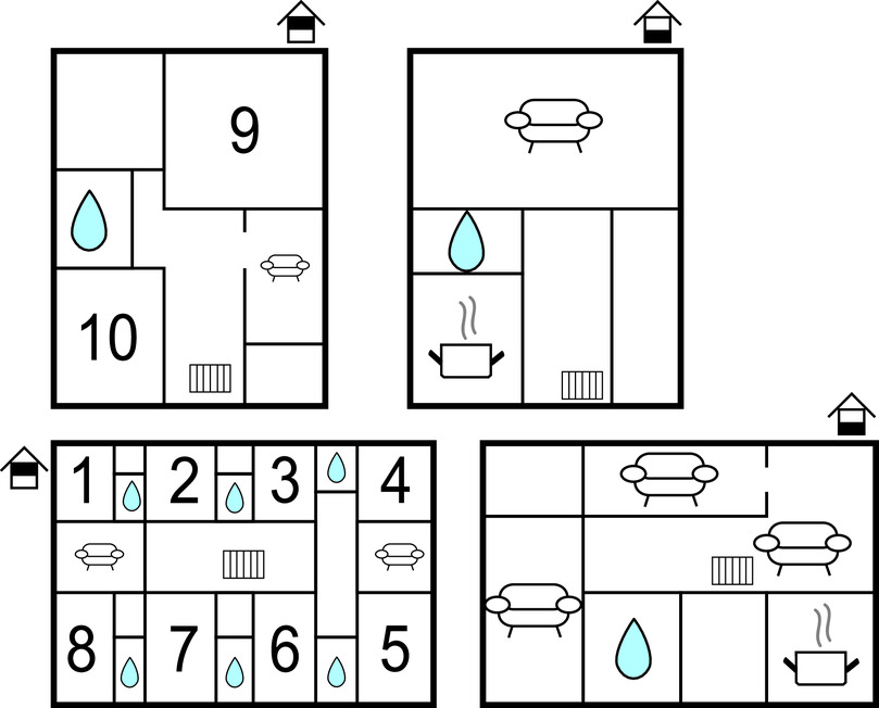 Ferienhaus - Chianni , Italien - ITP239 