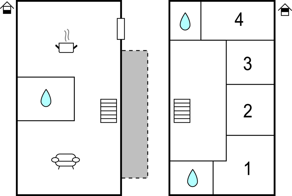 Feriehuse - Volterra , Italien - ITP652 