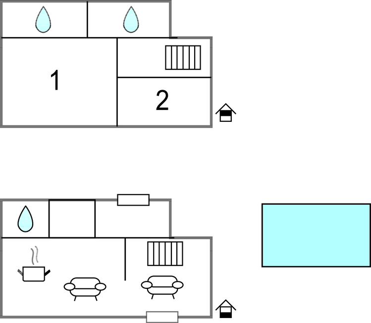 Ferienhaus - Calci , Italien - ITP660 