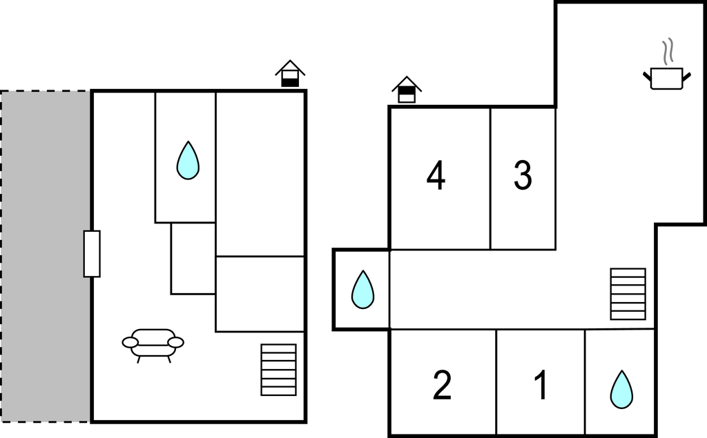 Ferienhaus - Sarteano , Italien - ITS073 