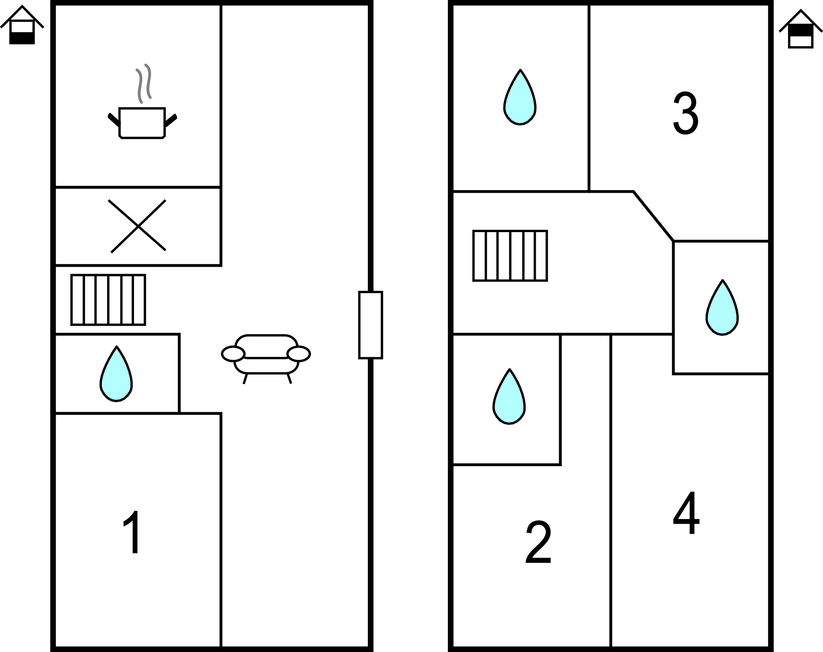 Ferienhaus - Rapolano Terme , Italien - ITS438 