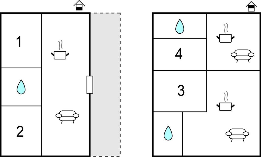 Ferienhaus - Monticiano , Italien - ITS044 