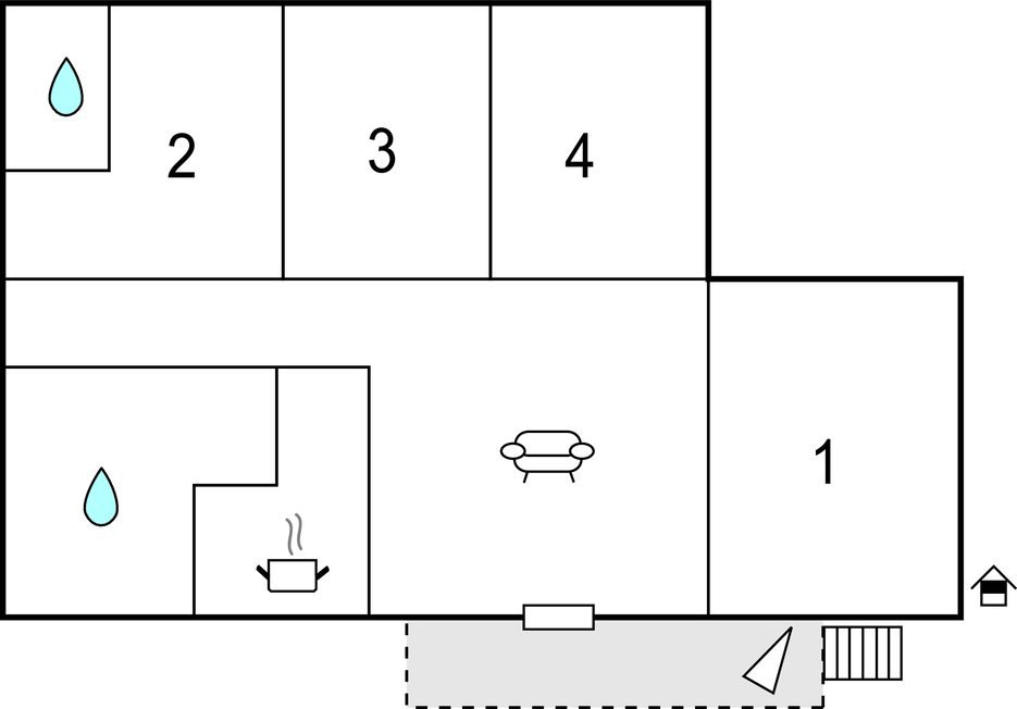 Ferienwohnung Materno 1